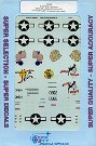 Super Scale Decals 1:72 B-24J/M Liberators 528th BS 530th BS 380th BG #72-753