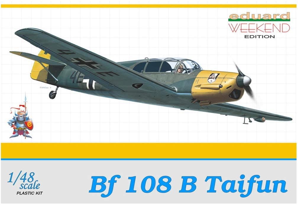 エデュアルド 1/72 メッサーシュミット Bf-108B ウィークエンド プラモデル