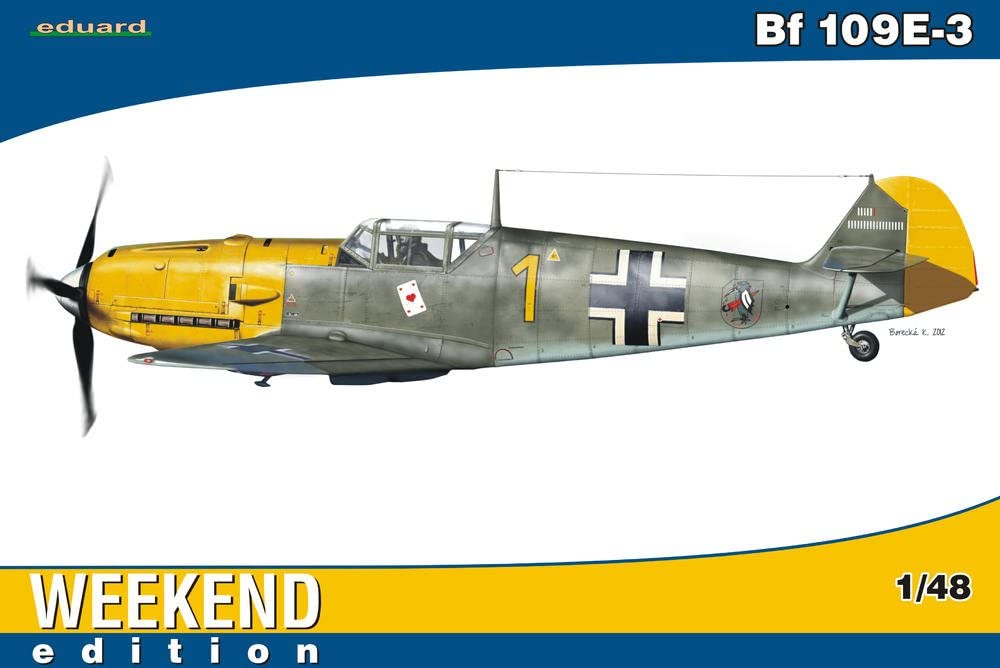 エデュアルド 1/48 Bf 109E-3 EDU84165 プラモデル