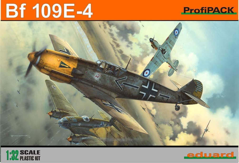エデュアルド 1/32 メッサーシュミット Bf109E-4 EDU3003 プラモデル