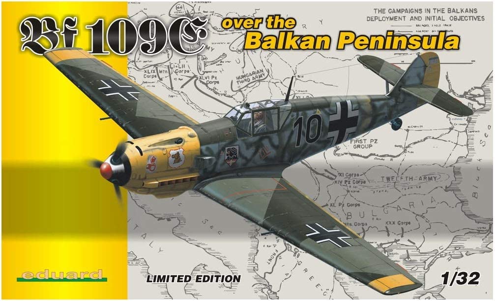 エデュアルド 1/32 Bf109E バルカン戦争 EDU1156 プラモデル
