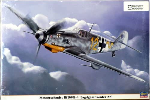 ハセガワ メッサーシュミット Bf109G-4 第27戦闘航空団 (1/32スケールプラモデル 08170
