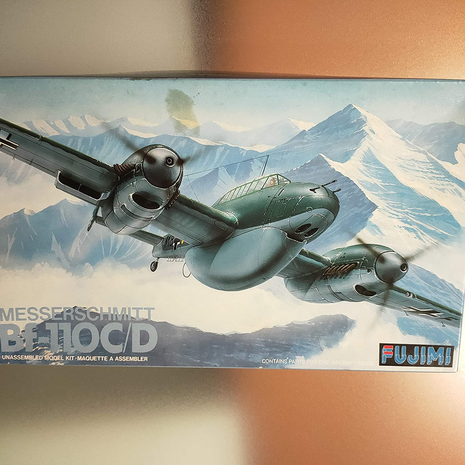 フジミ模型 1/72 P9 メッサーシュミット Bf110C/D