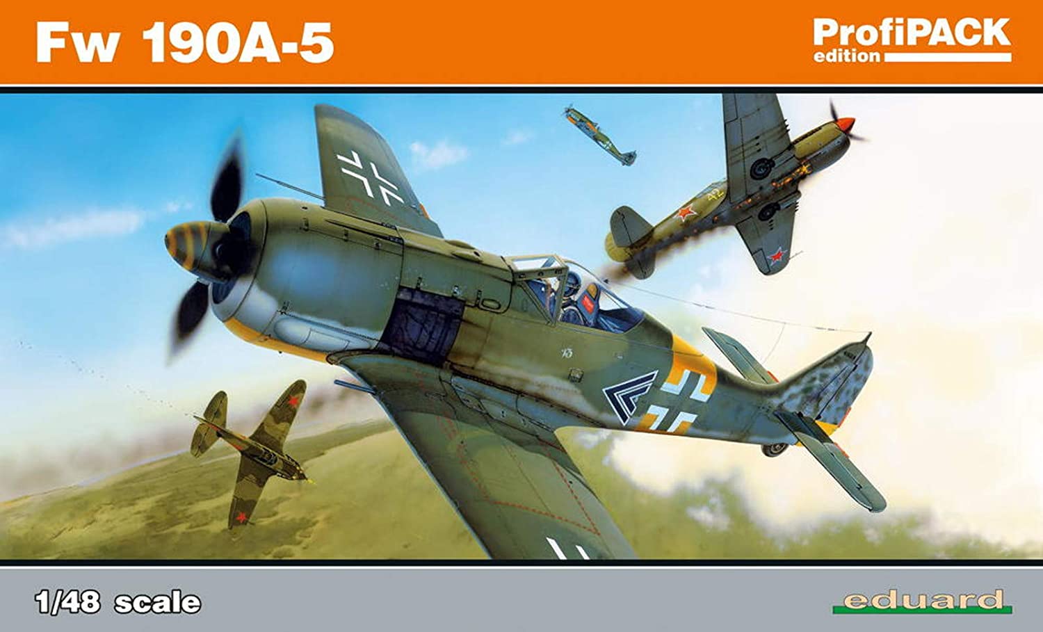 エデュアルド 1/48 Fw 190A-5 プロフィパック プラモデル