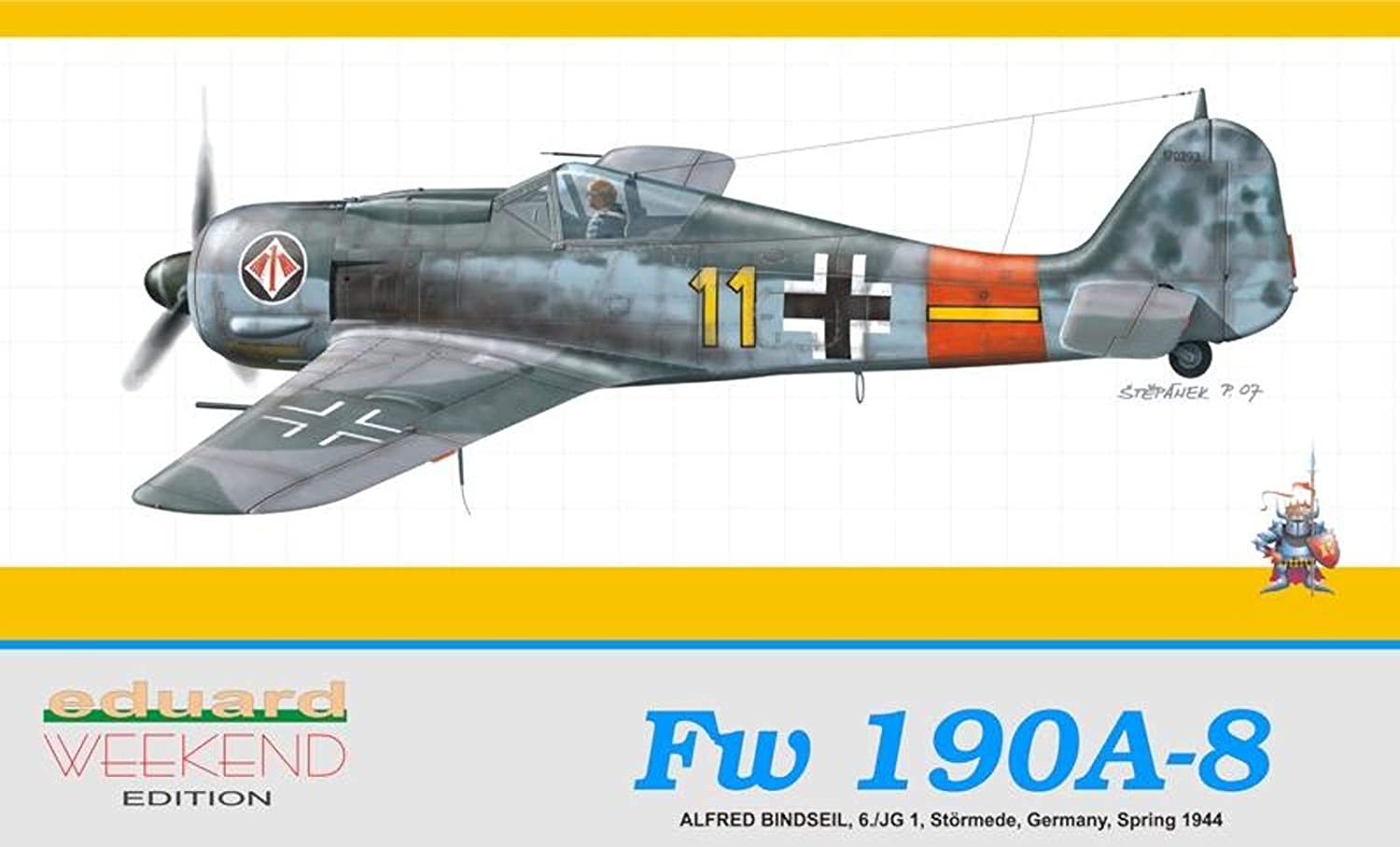 エデュアルド 1/48 フォッケウルフ Fw-190A8 ウィークエンド プラモデル