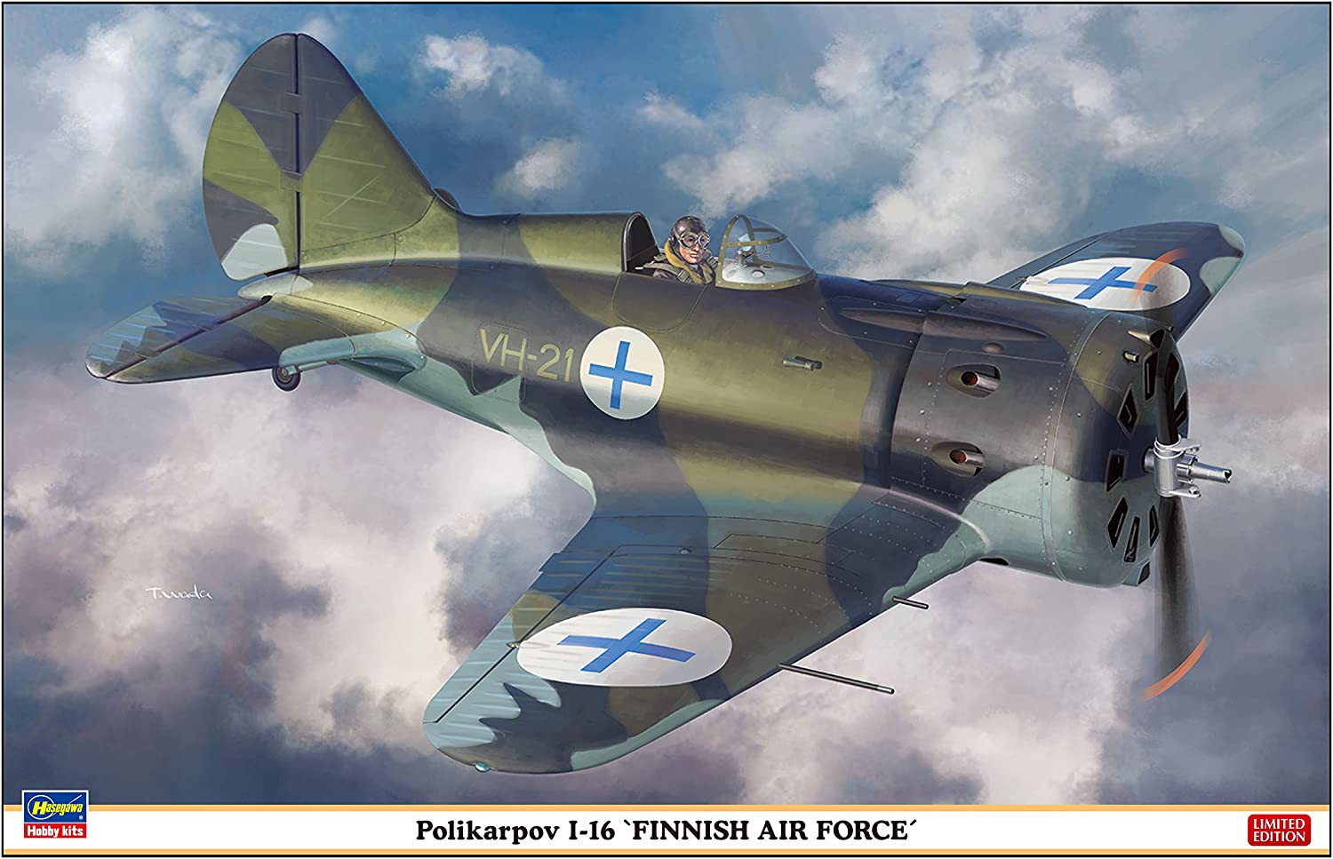 ハセガワ 1/32 フィンランド空軍 ポリカルポフ I-16 プラモデル 08254
