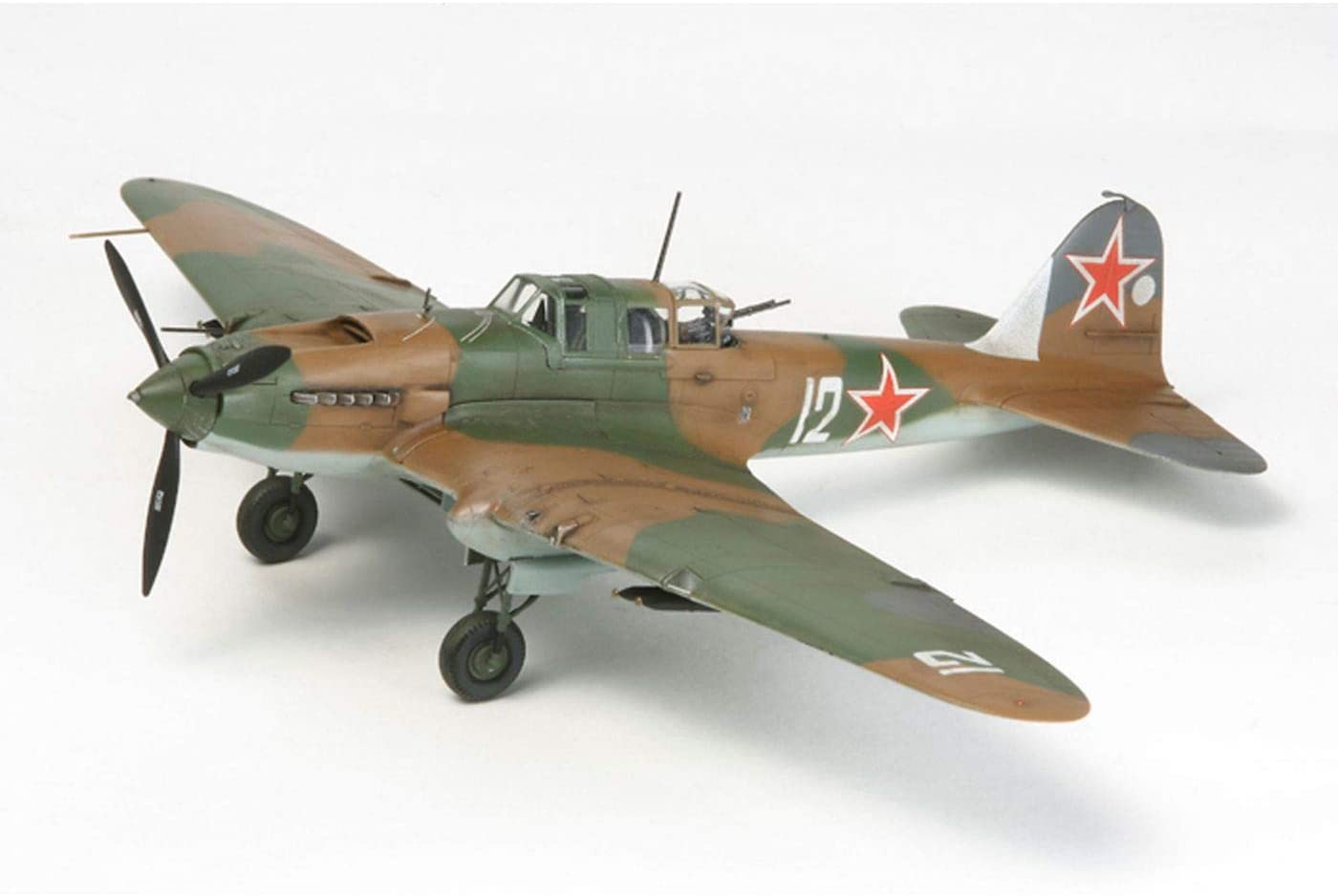 タミヤ 1/72 ウォーバードコレクション No.81 ソビエト空軍 イリューシン IL-2 シュトルモビク プラモデル 60781