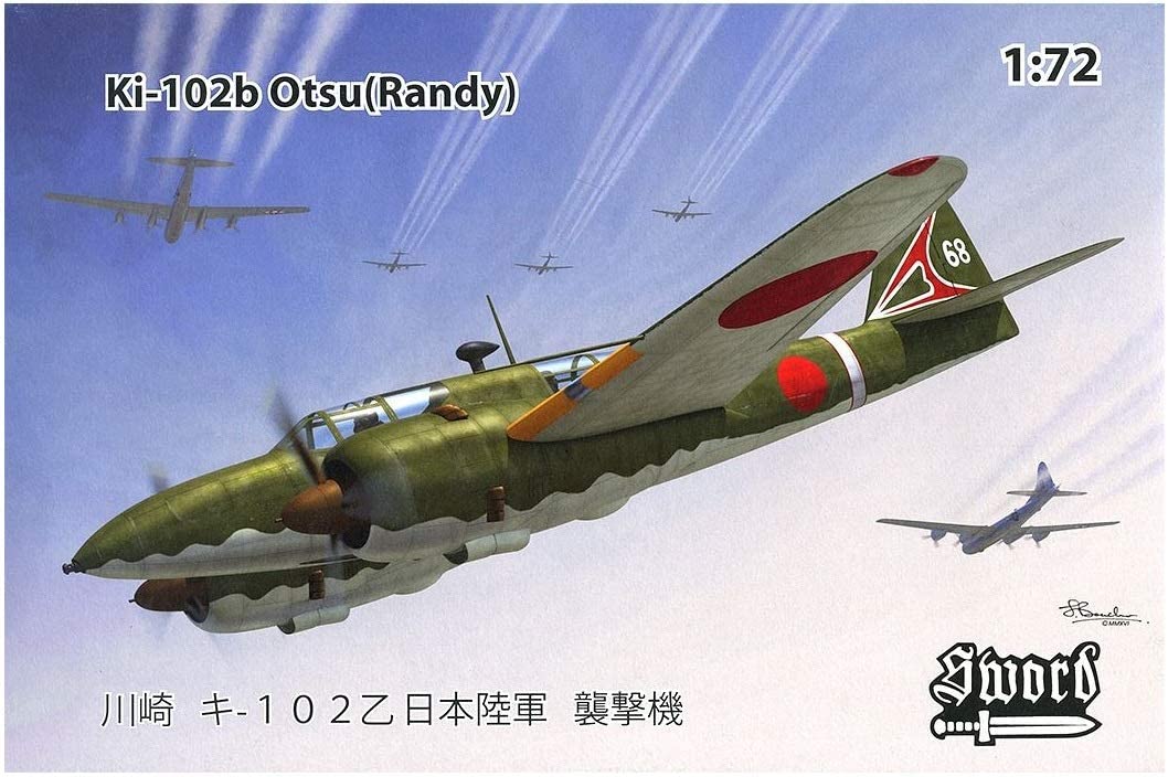 Sword 1/72 日本陸軍 川崎 キ102乙 プラモデル SWD72102