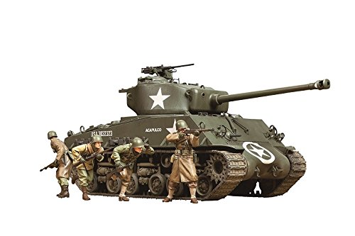 スケール限定シリーズ 1/35 アメリカ戦車 M4A3E8 シャーマン イージーエイト (人形4体付き) 