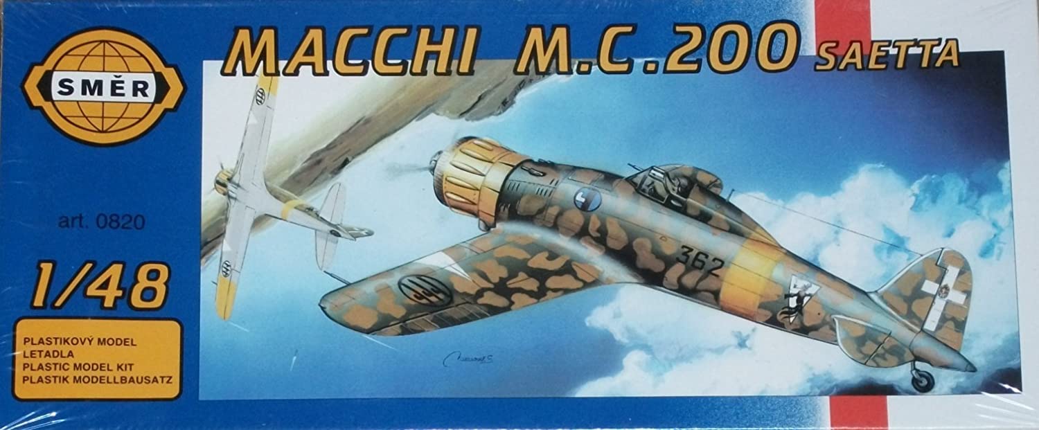 SMER 0820 1/48　マッキ　M.C.200　サエッタ　戦闘機
