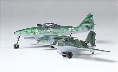 タミヤ 1/100 コンバットプレーンシリーズ ドイツ空軍 メッサーシュミット Me262A & Me163B プラモデル 61604