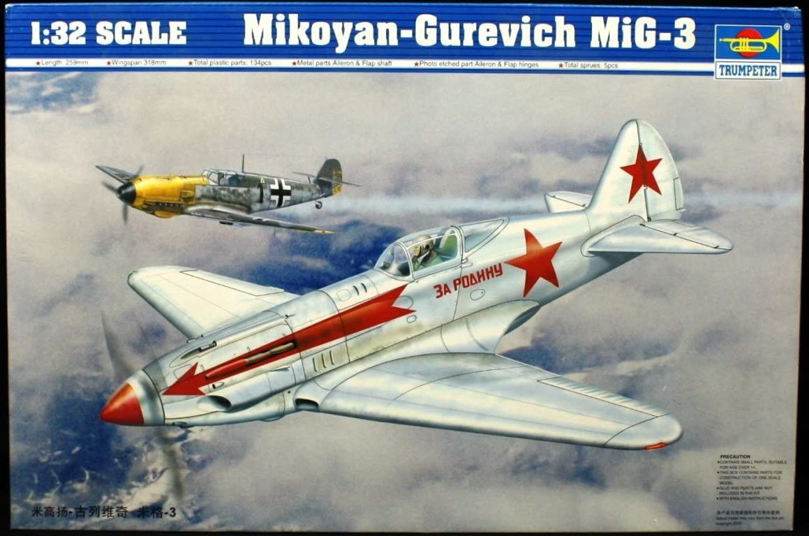 トランペッター 1/32 MiG-3 プラモデル