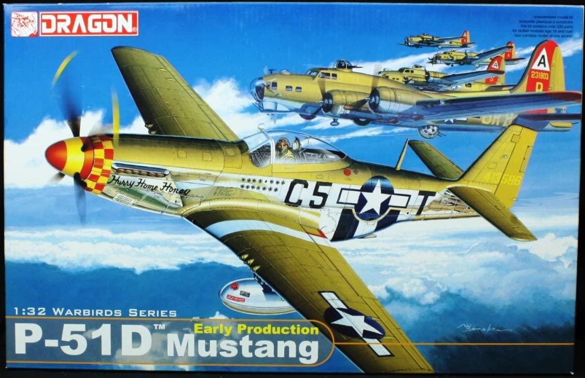 ドラゴン 1/32 P-51D ムスタング 初期型 プラモデル