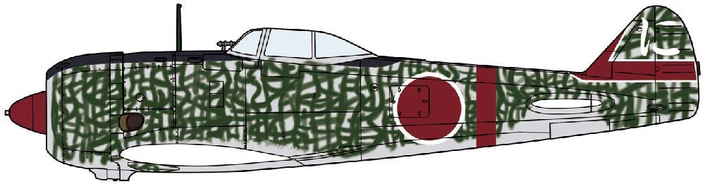 ハセガワ 1/48 中島キ44二式単座戦闘機 鍾馗II型 中国大陸