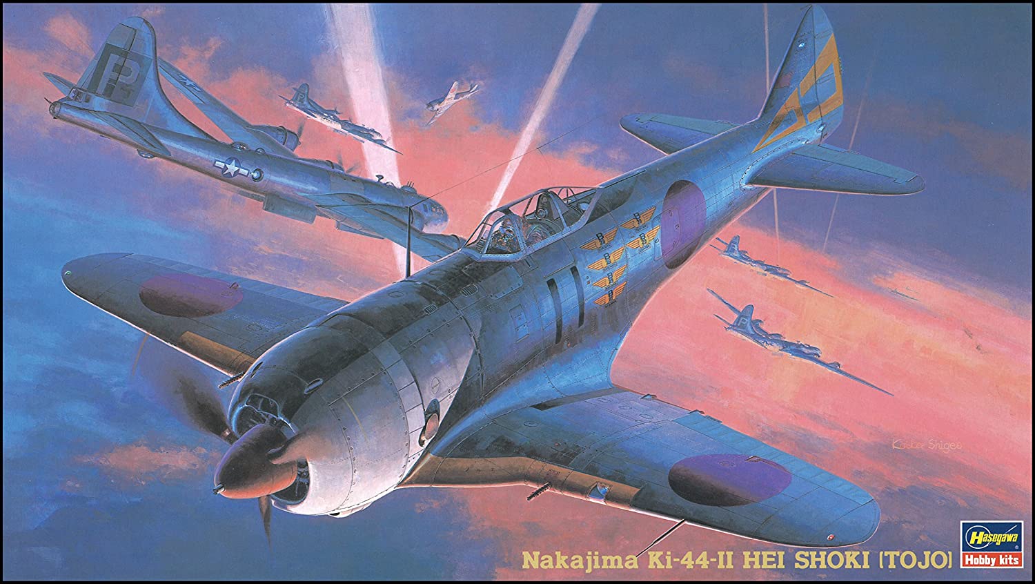 ハセガワ 1/48 日本陸軍 中島 二式単座戦闘機 II型丙 鍾馗 プラモデル JT36