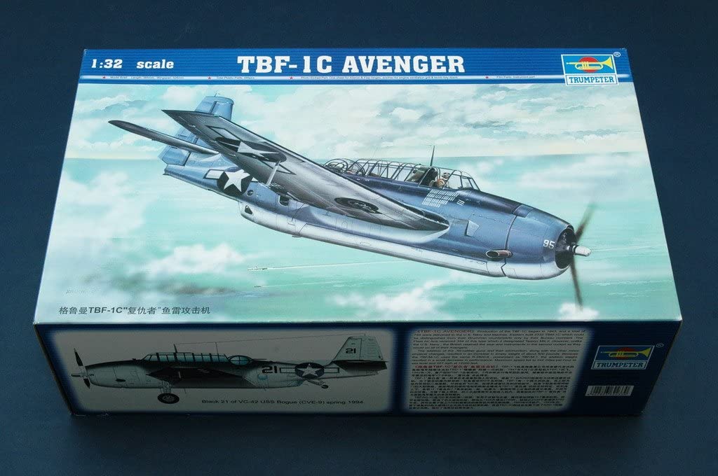 トランペッター 1/32 TBF-1C アヴェンジャー プラモデル