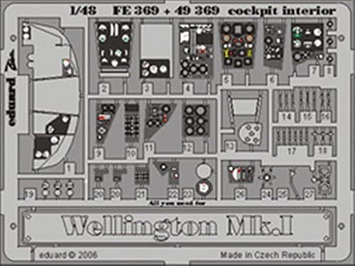 おもちゃ Eduard Photoetch 1:48 - Wellington Mk.I cockpit interior (Trumpeter) - EDP49369